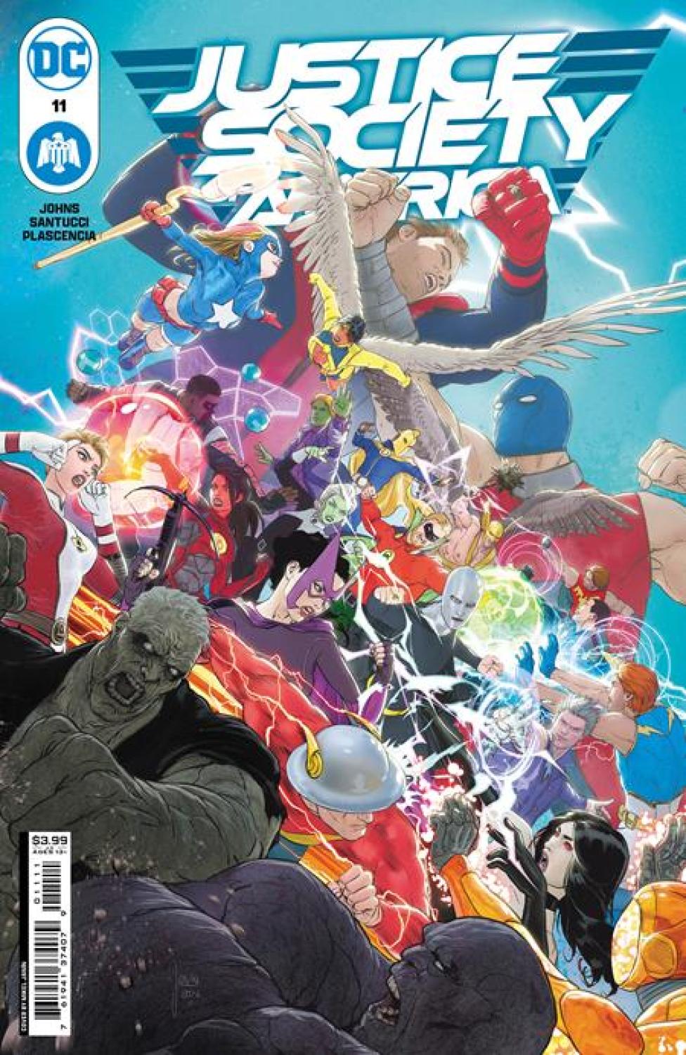 JUSTICE SOCIETY OF AMERICA #11 CVR A MIKEL JANIN RES (OF 12)