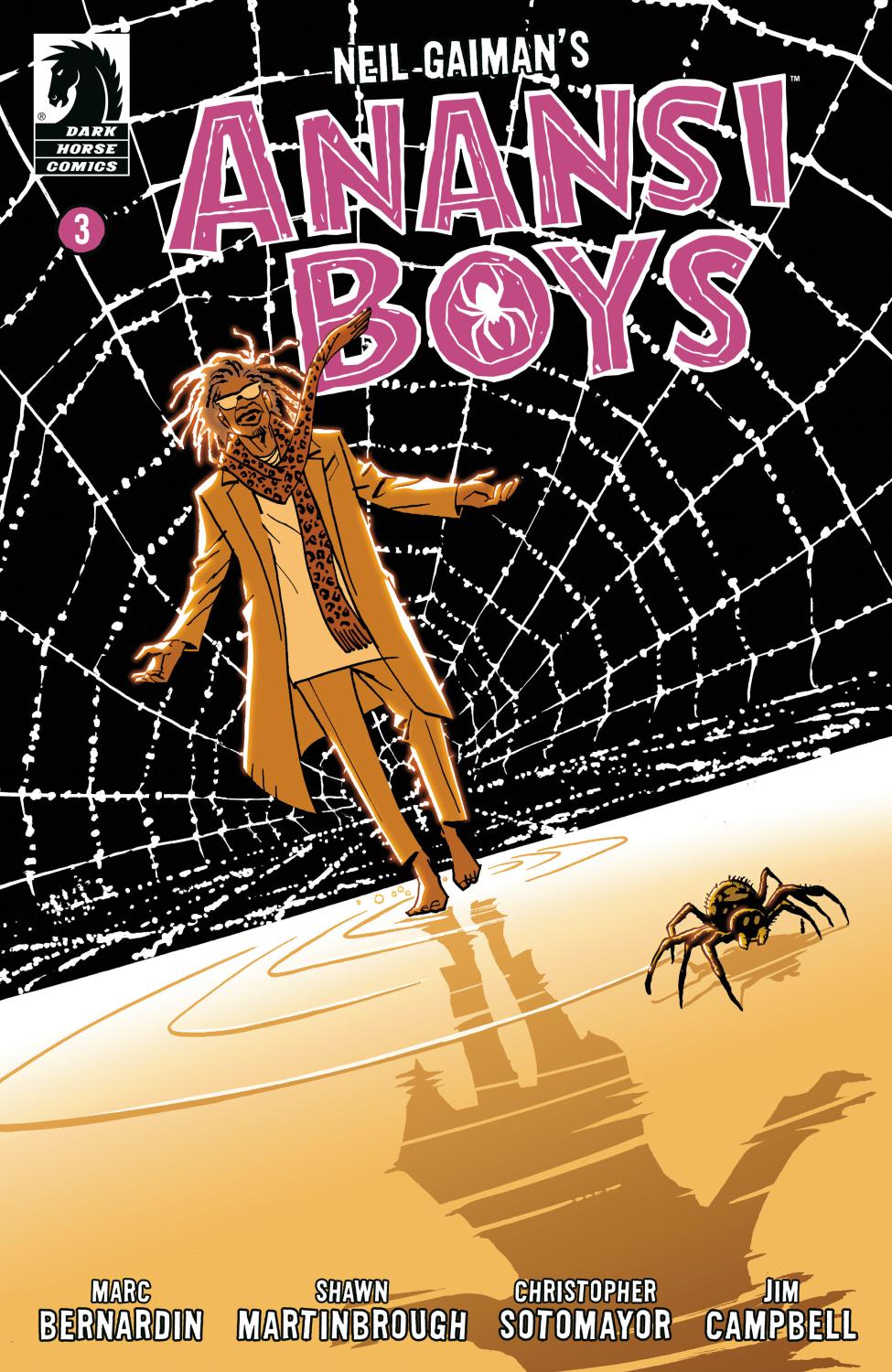 ANANSI BOYS I #3 CVR B SHAWN MARTINBROUGH