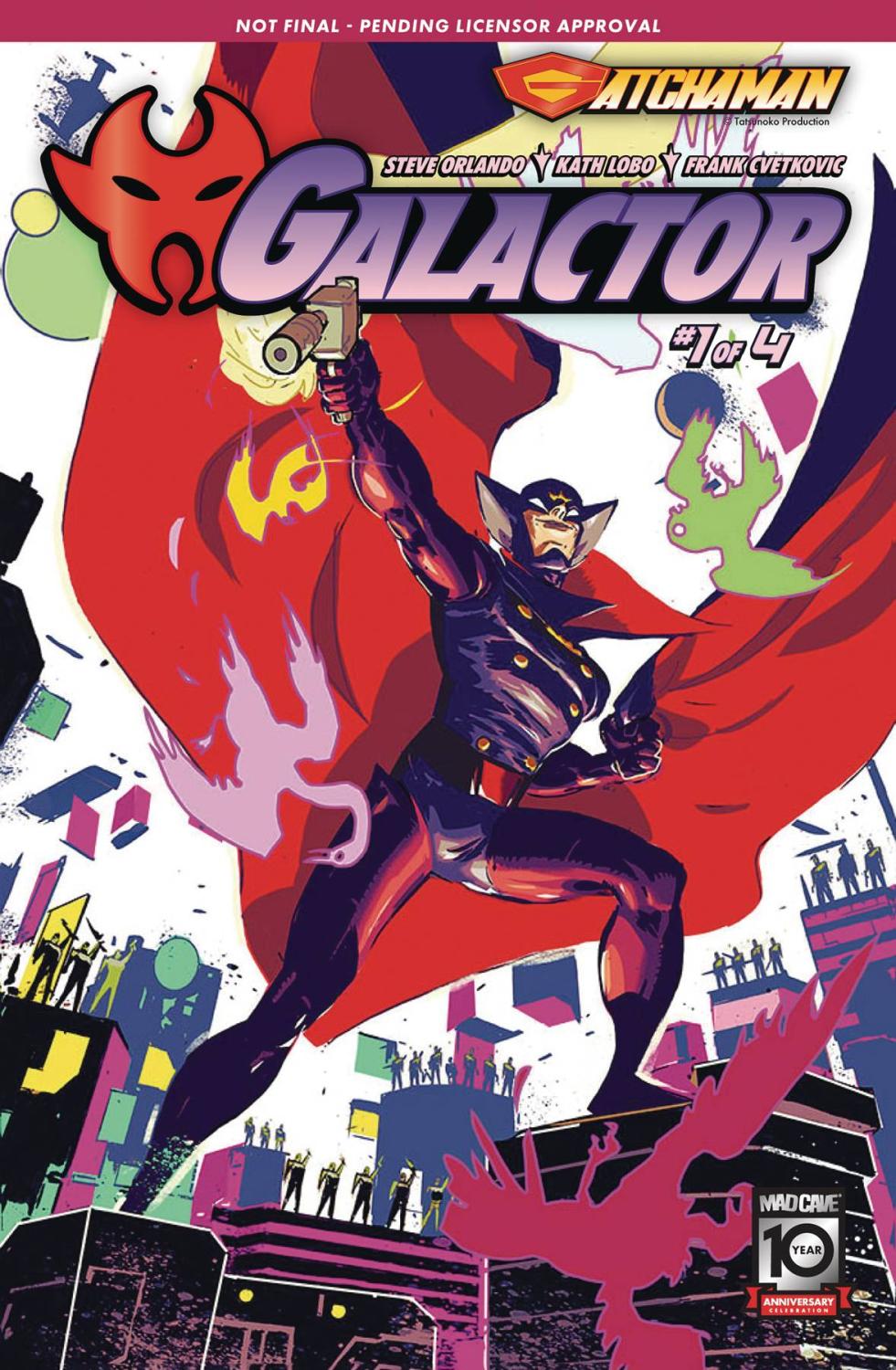 GATCHAMAN GALACTOR #1 CVR B RILEY ROSSMO (OF 4)