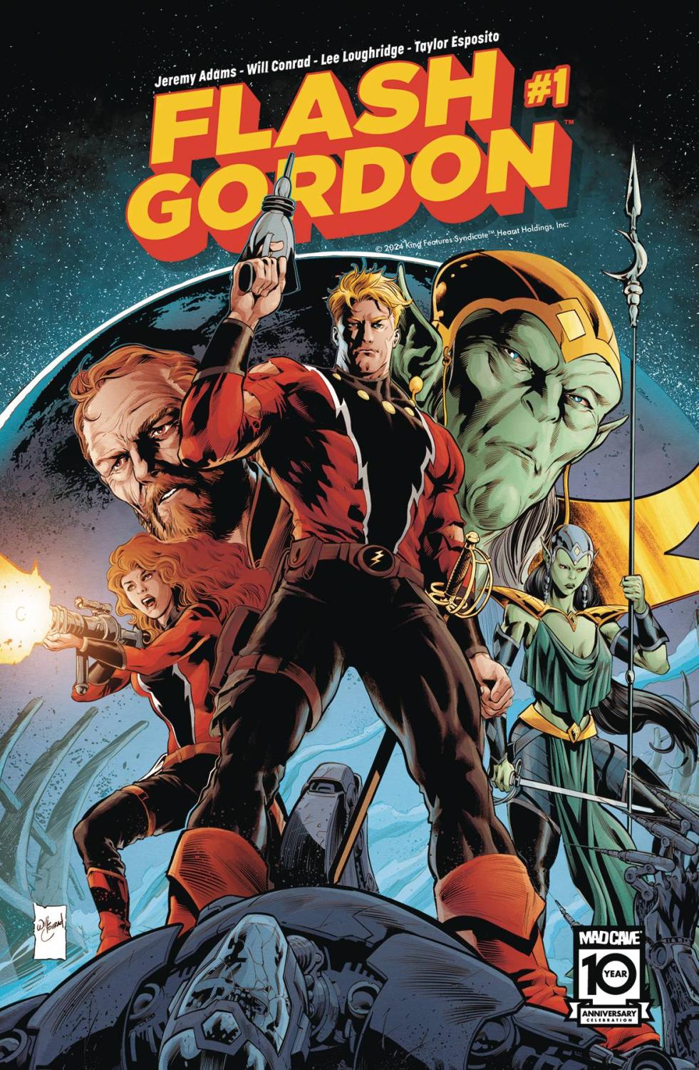 FLASH GORDON #1 CVR A WILL CONRAD