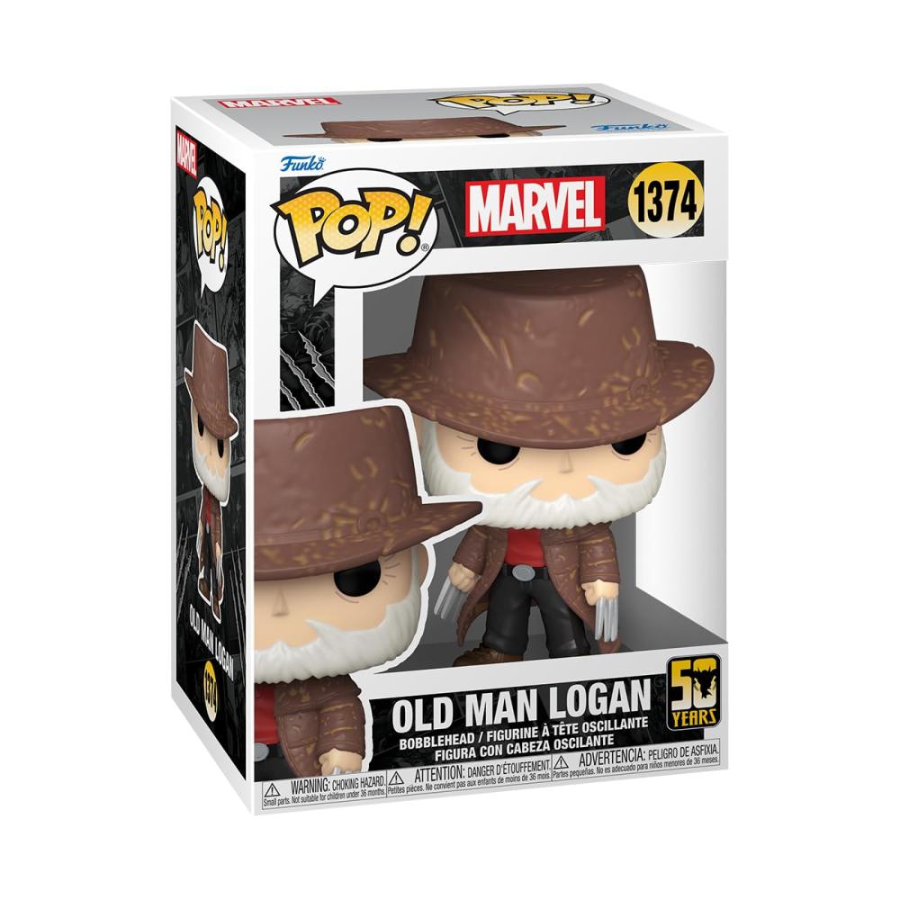 POP MARVEL WOLVERINE 50TH ULT OLD MAN LOGAN VIN FIG