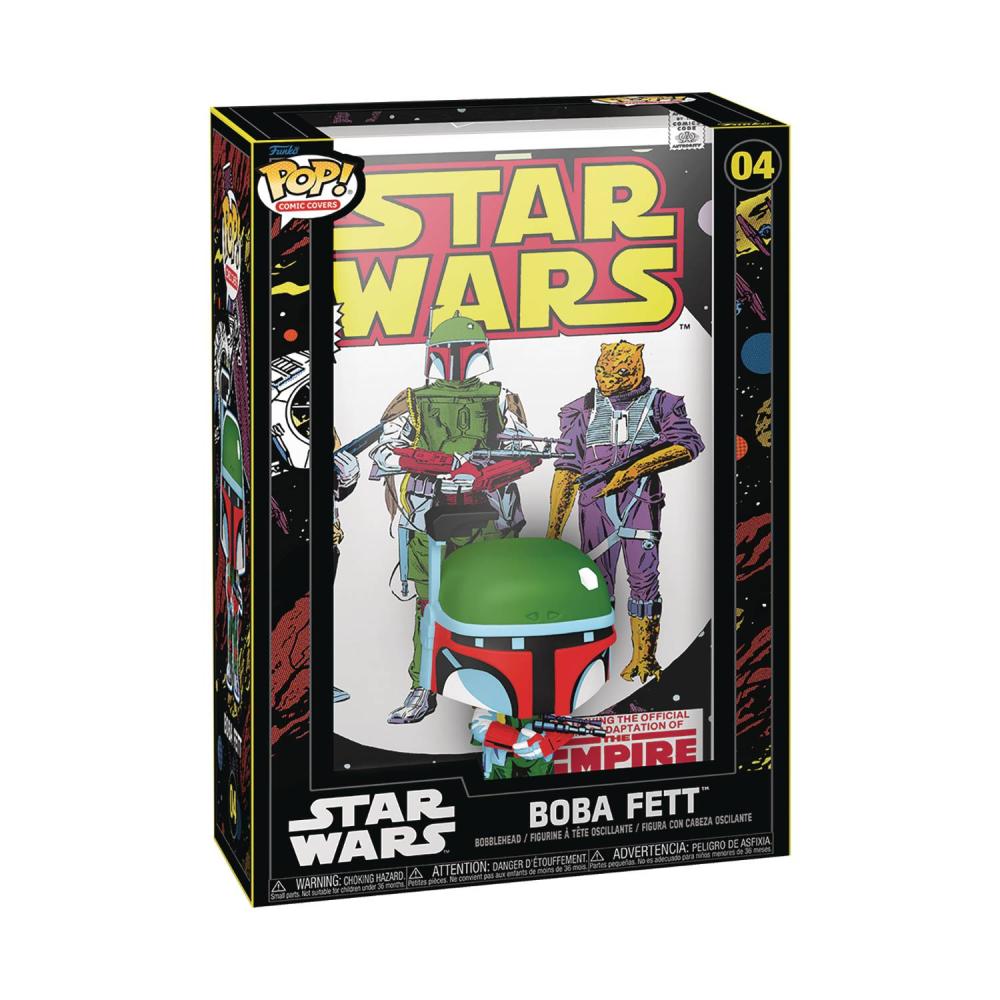 POP COMIC COVER STAR WARS BOBA FETT VIN FIG