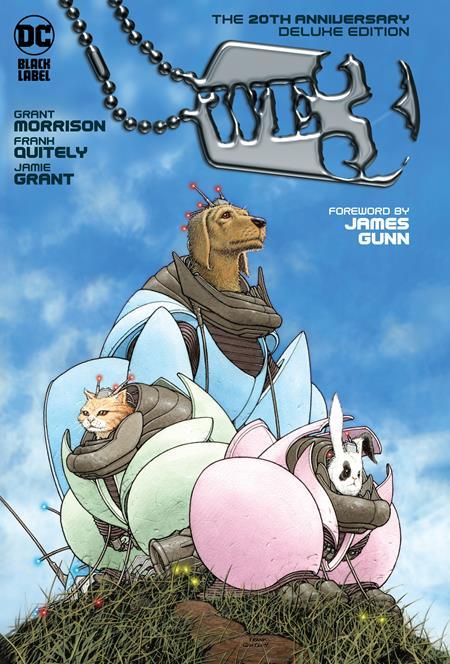 WE3 THE 20TH ANNIVERSARY DELUXE EDITION HC BOOK MARKET FRANK QUITELY COVER cover image