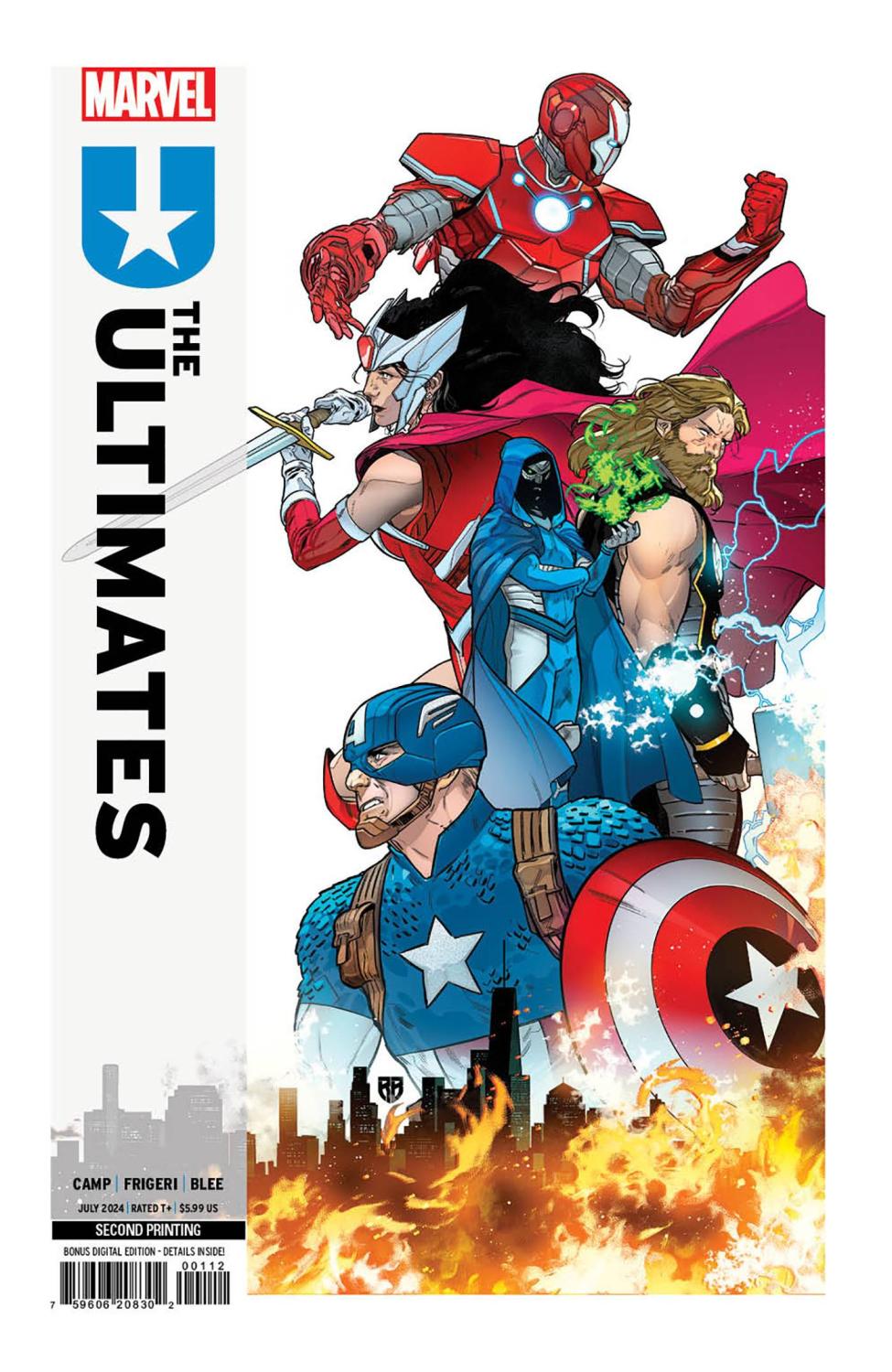 ULTIMATES #1 2ND PRINTING SILVA VAR