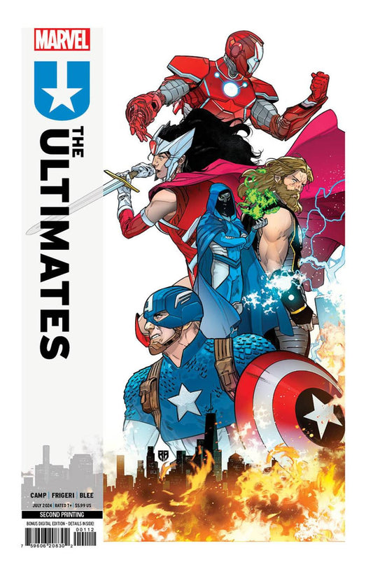 ULTIMATES #1 2ND PRINTING SILVA VAR