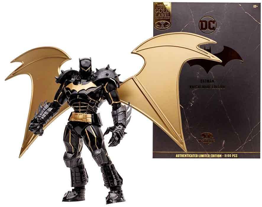 DC KNIGHTMARE BATMAN GOLD LABEL EDITION 7in ACTION FIGURE