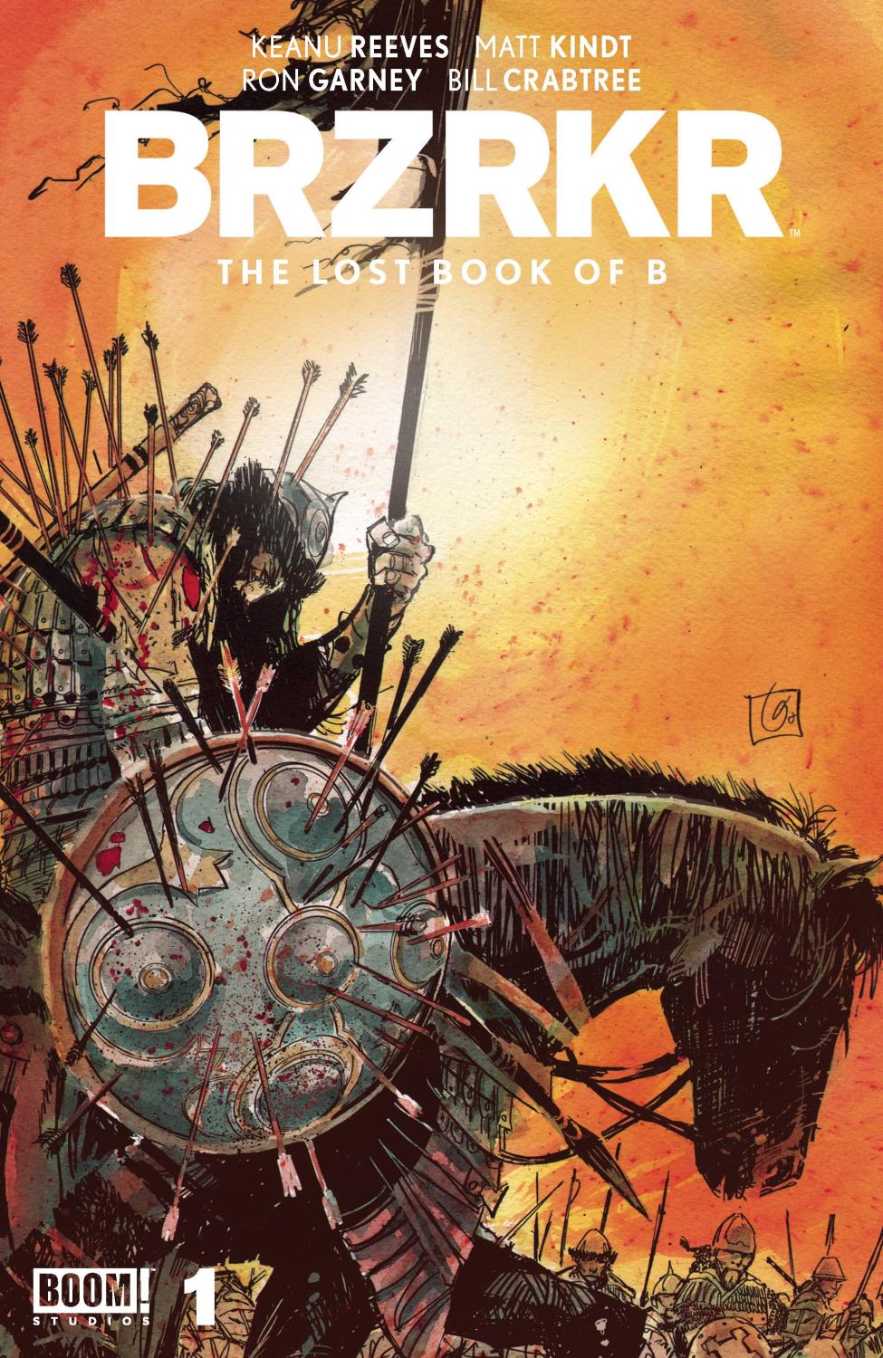 BRZRKR THE LOST BOOK OF B #1 CVR A GARNEY cover image