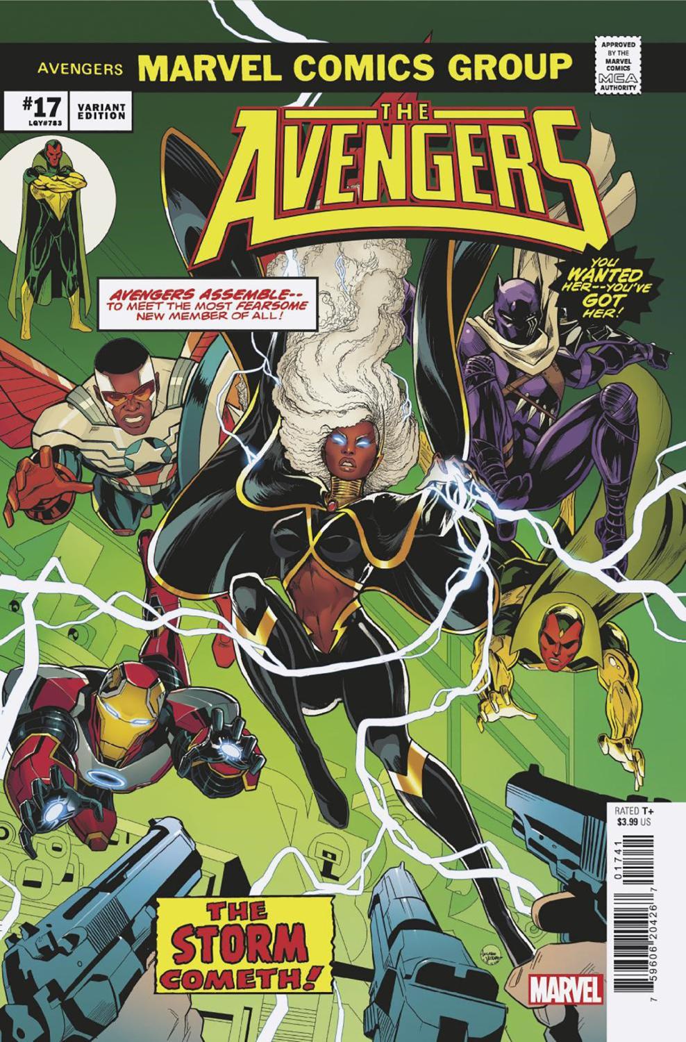 AVENGERS #17 LUCIANO VECCHIO HOMAGE VAR DPWX CVR D