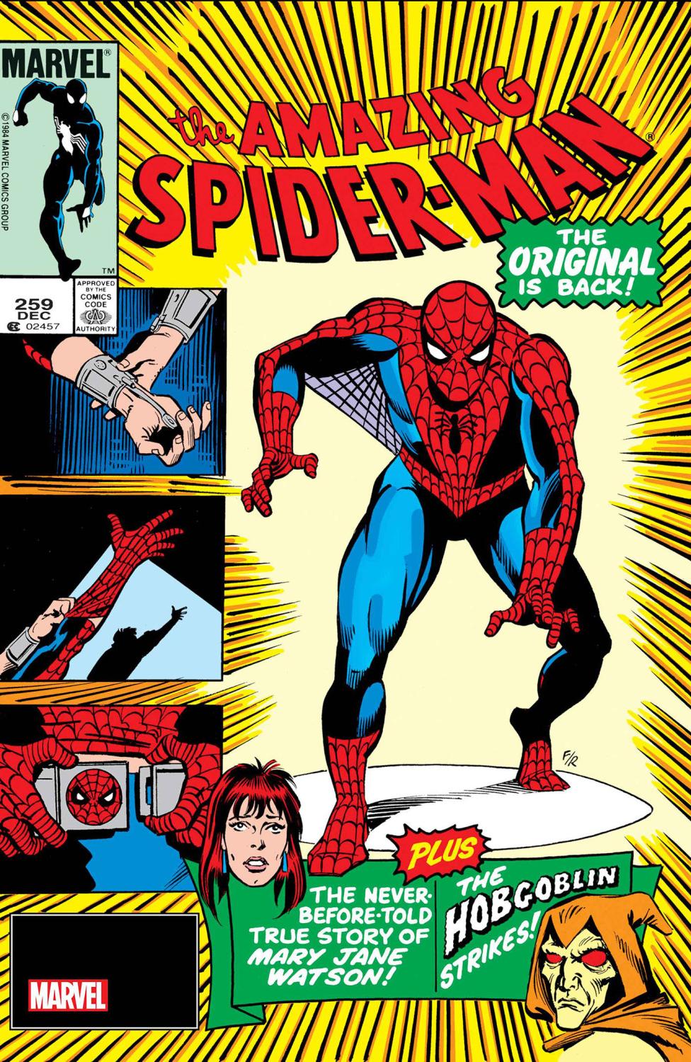 AMAZING SPIDER-MAN #259 FACSIMILE EDITION CVR A