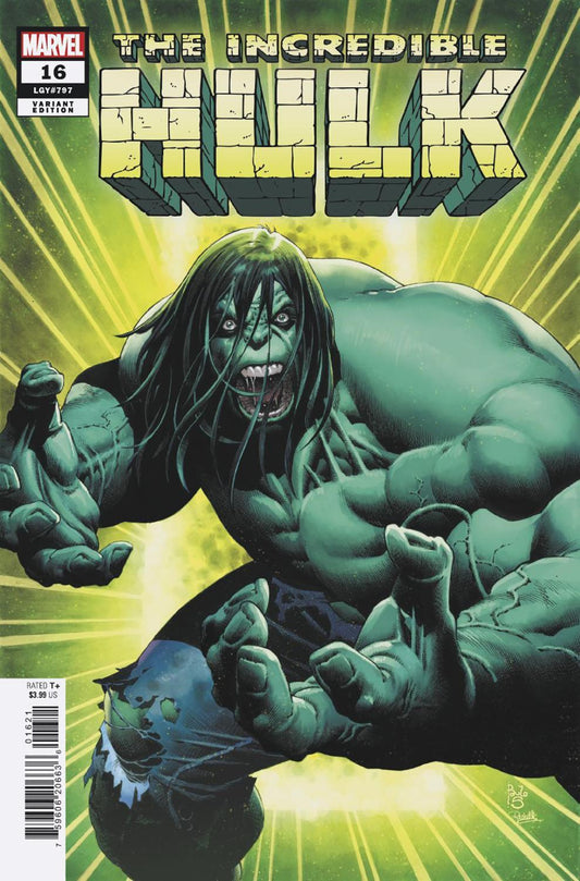 INCREDIBLE HULK #16 PAULO SIQUEIRA VAR CVR B