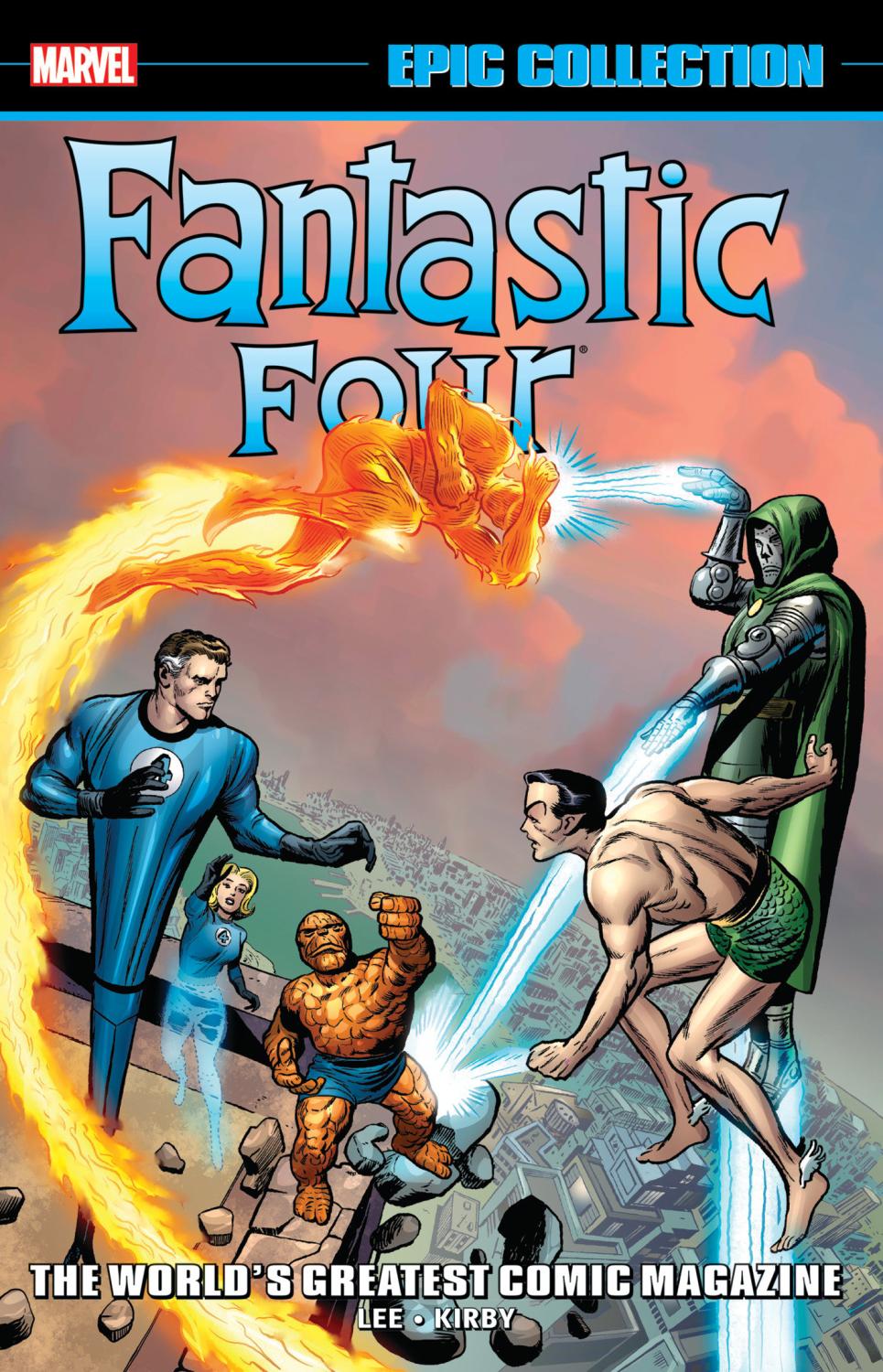 FANTASTIC FOUR EPIC COLLECTION WORLDS GREATEST COMIC MAGAZINE NEW PRINTING 2 TP cover image