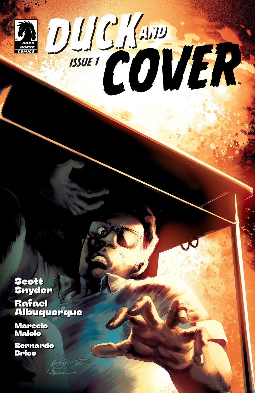 DUCK AND COVER #1 CVR A RAFAEL ALBUQUERQUE