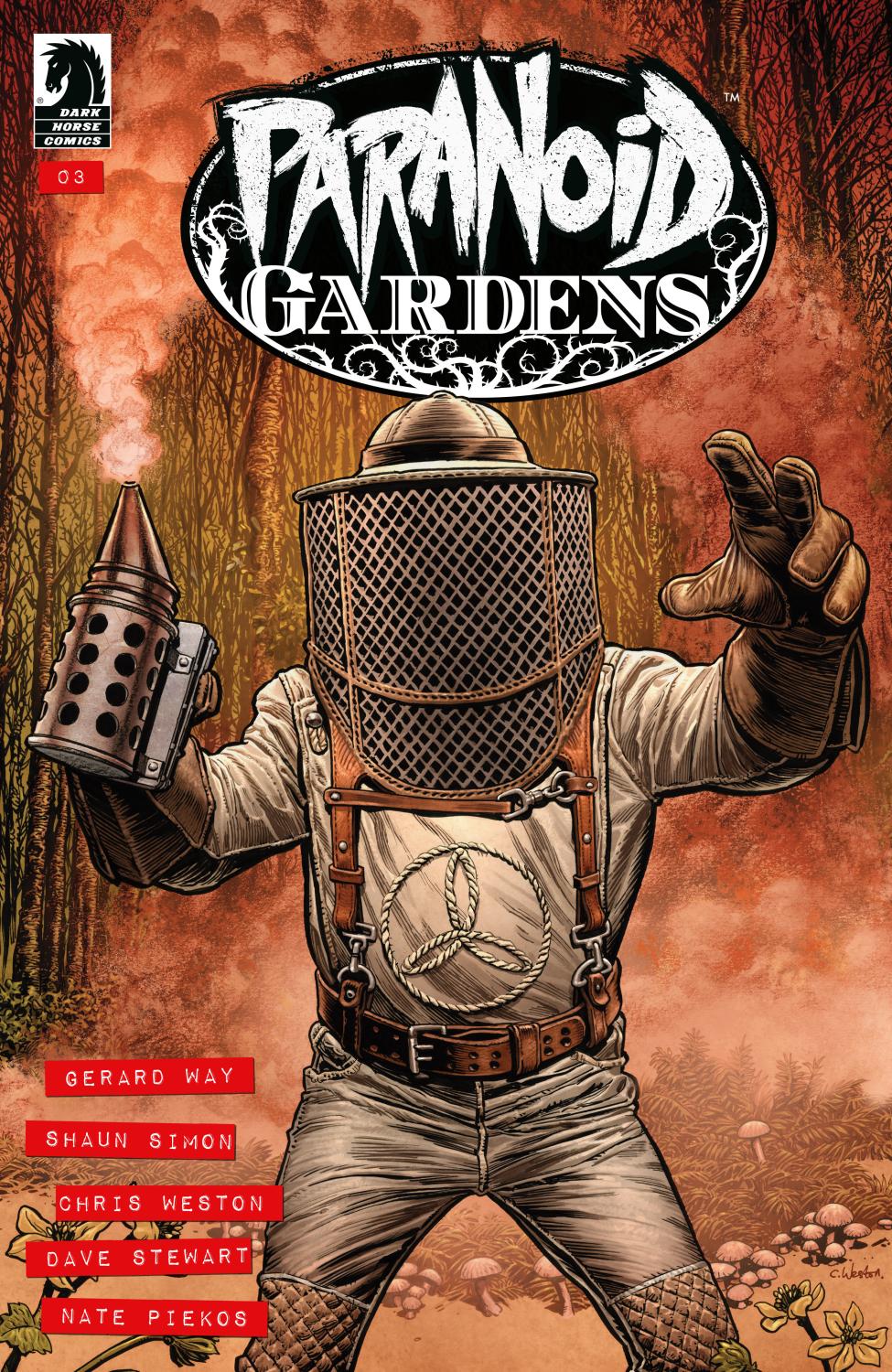 PARANOID GARDENS #3 CVR A CHRIS WESTON