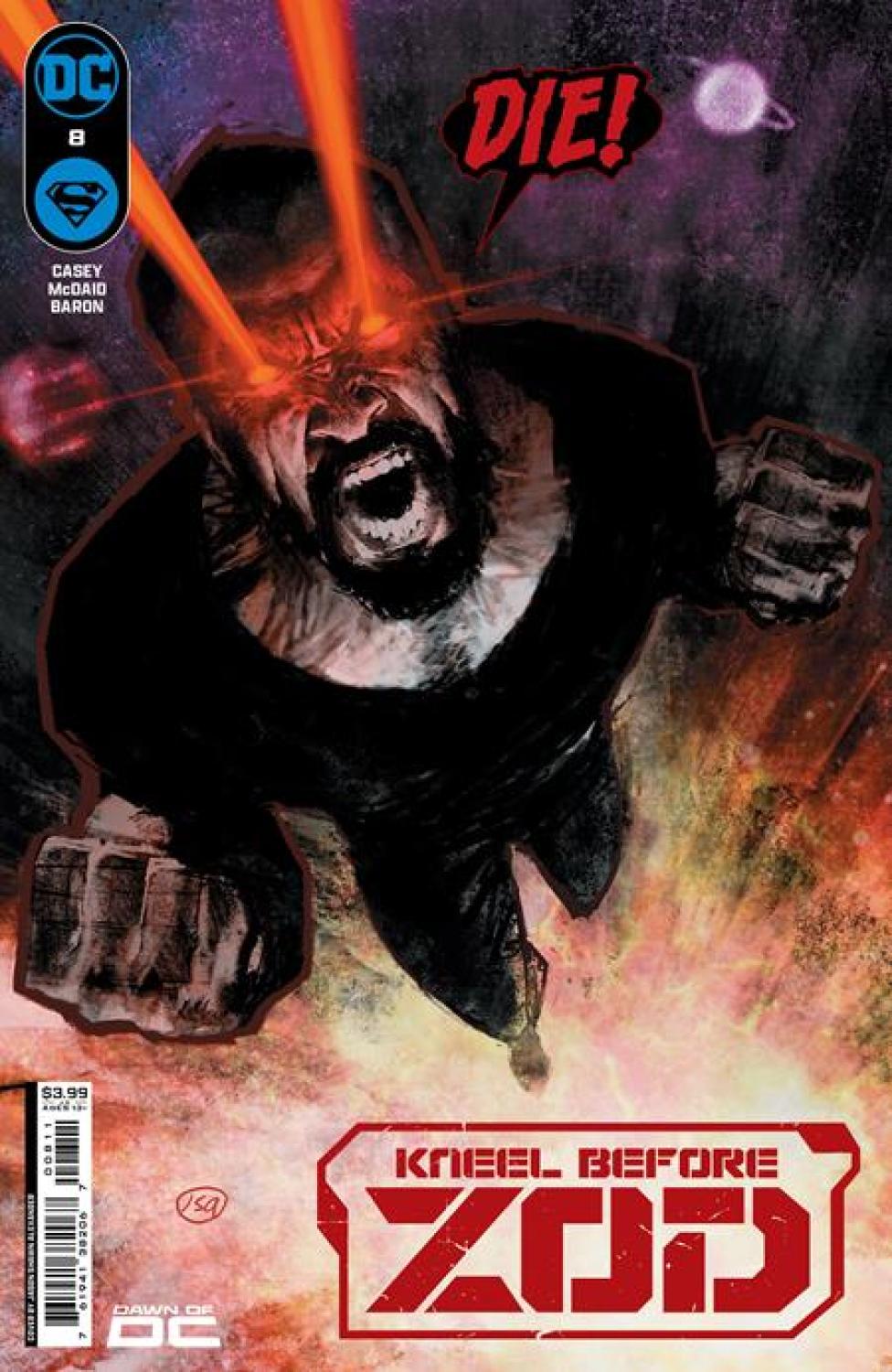 KNEEL BEFORE ZOD #8 CVR A JASON SHAWN ALEXANDER (OF 8)