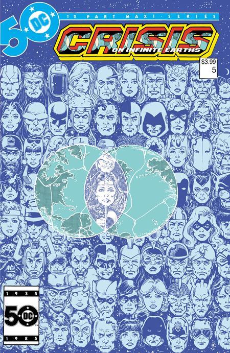 CRISIS ON INFINITE EARTHS #5 FACSIMILE EDITION CVR A GEORGE PEREZ