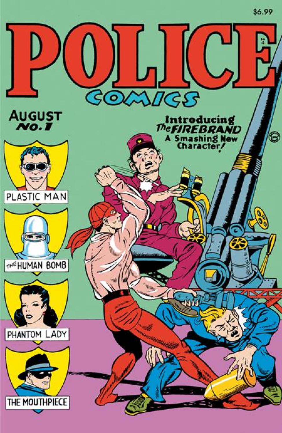 POLICE COMICS #1 FACSIMILE EDITION