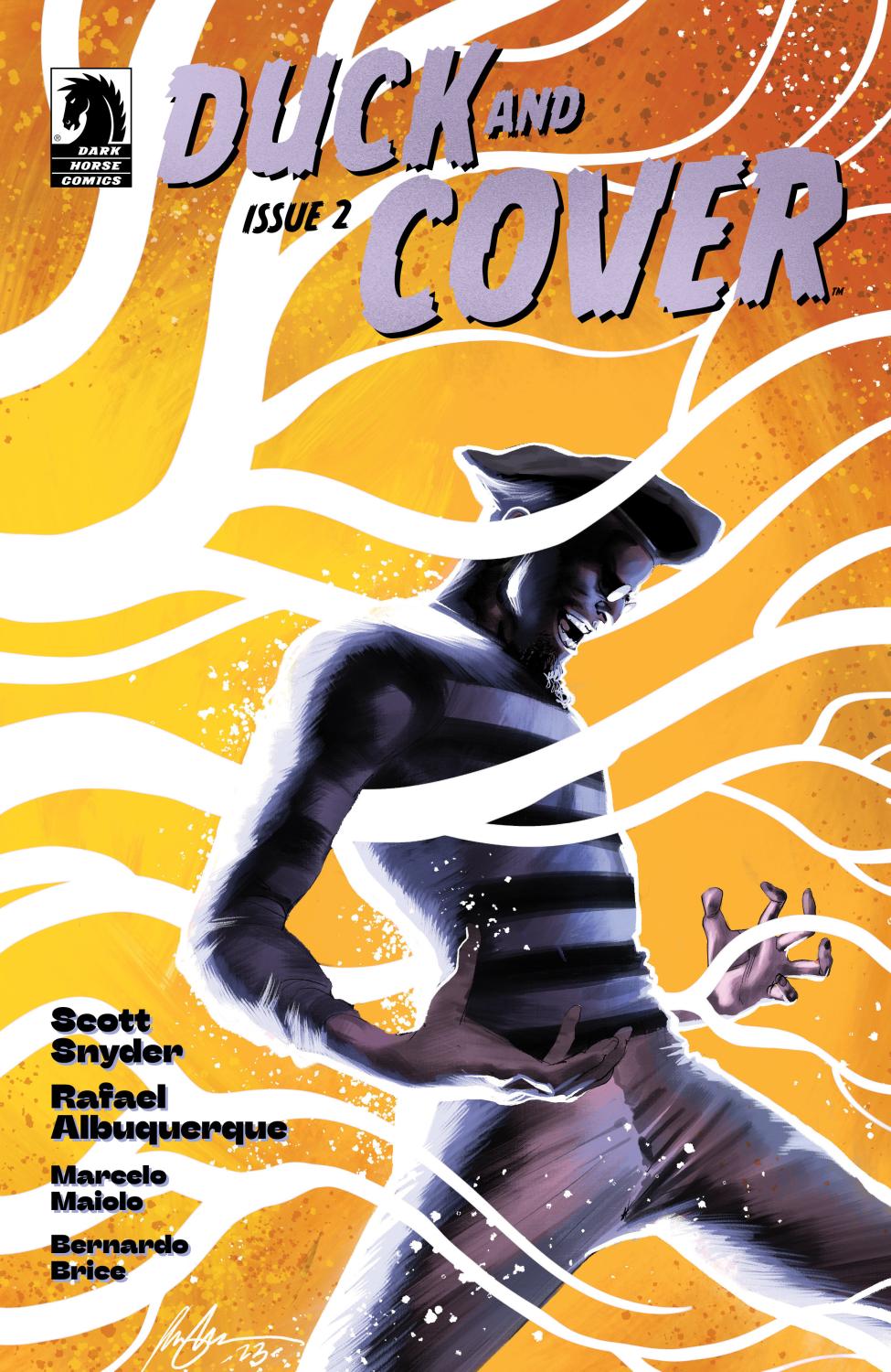 DUCK AND COVER #2 CVR B FOIL RAFAEL ALBUQUERQUE cover image