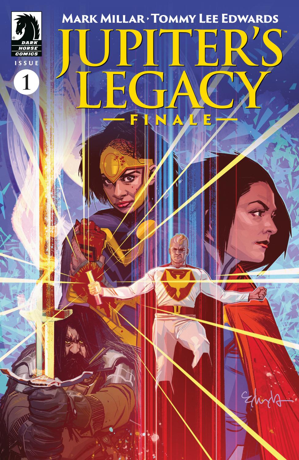 JUPITERS LEGACY FINALE #1 CVR A TOMMY LEE EDWARDS cover image