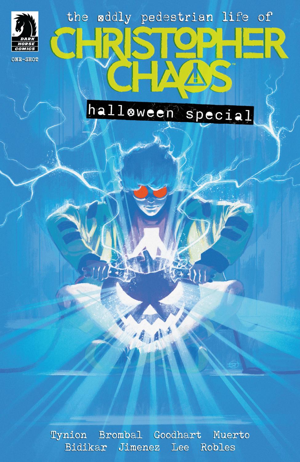 THE ODDLY PEDESTRIAN LIFE OF CHRISTOPHER CHAOS HALLOWEEN SPECIAL ONE-SHOT CVR A DAVID TALASKI cover image