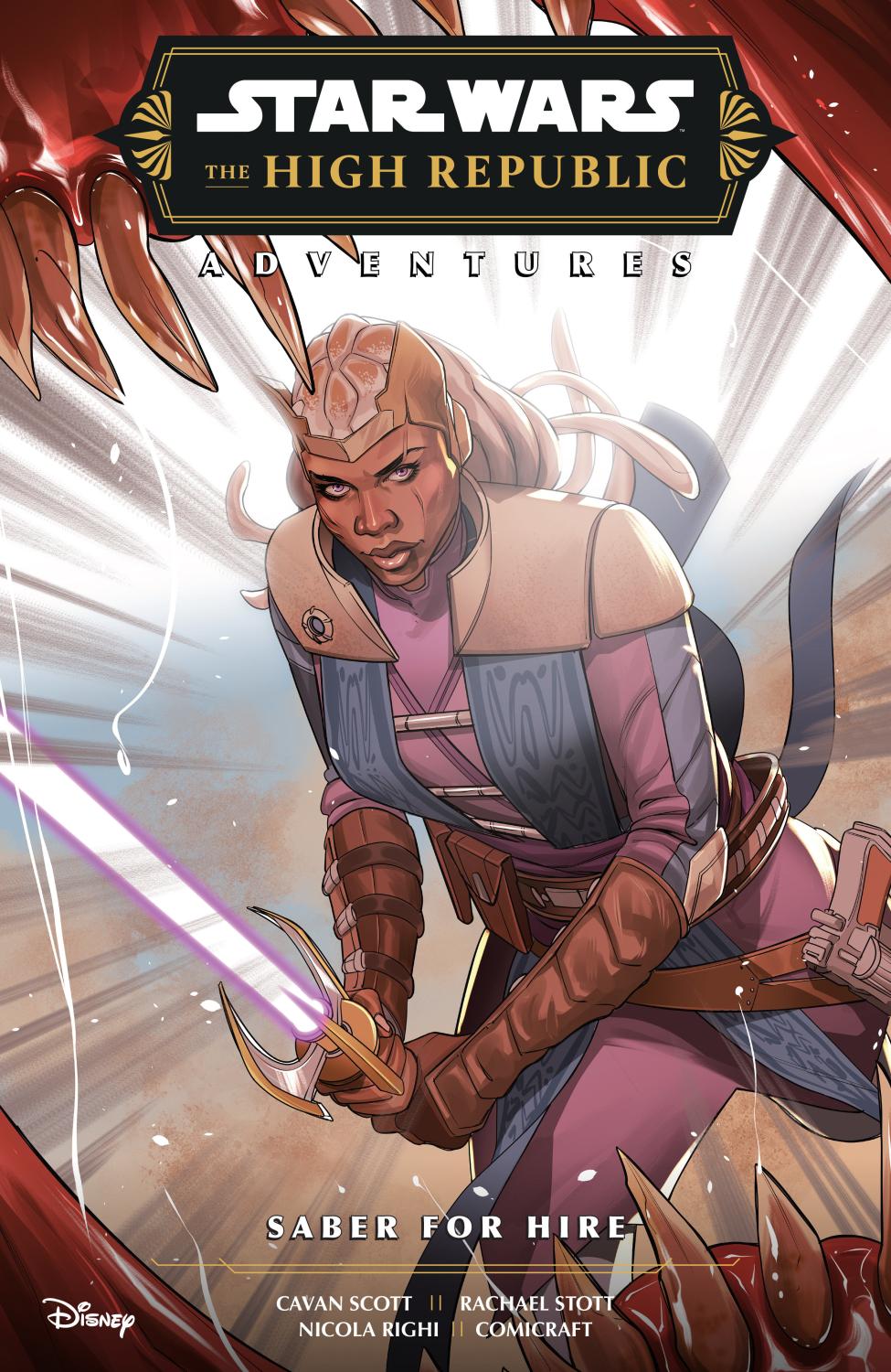 STAR WARS THE HIGH REPUBLIC ADVENTURES--SABER FOR HIRE TP