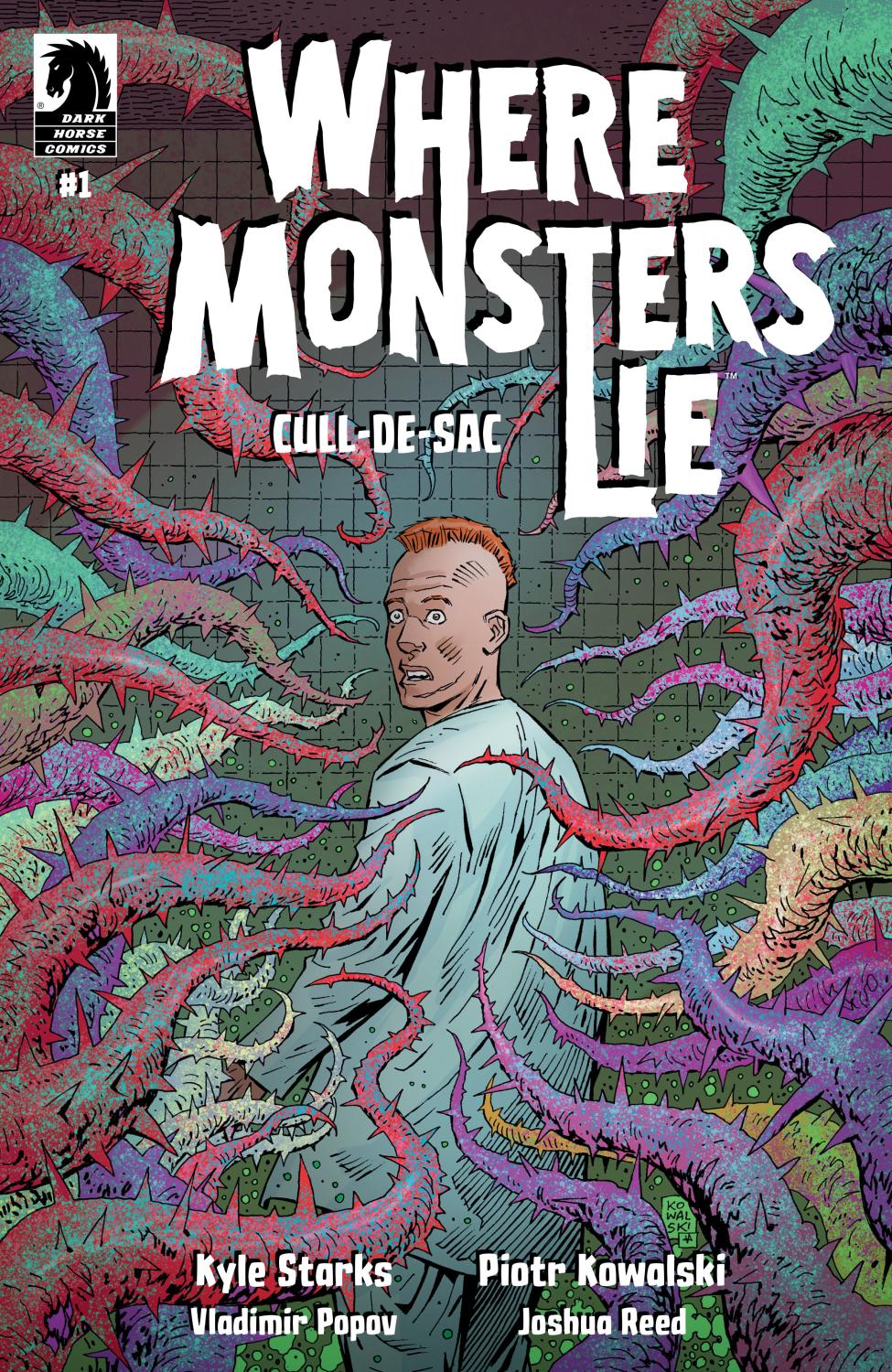 WHERE MONSTERS LIE CULL-DE-SAC #1 CVR A PIOTR KOWALSKI cover image