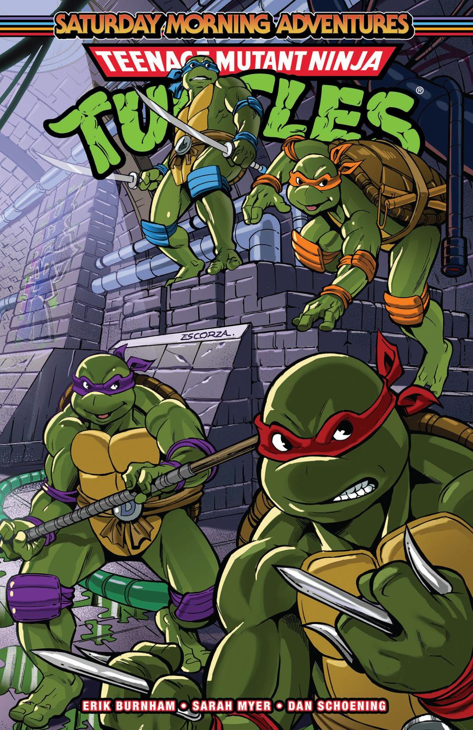 TEENAGE MUTANT NINJA TURTLES SATURDAY MORNING ADVENTURES VOL 3 TP