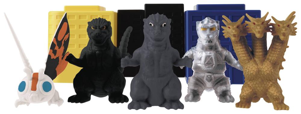 GODZILLA MINI COLLECTION 2IN FIG 12PC BMB DS