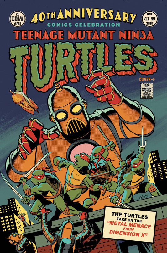 Teenage Mutant Ninja Turtles: 40th Anniversary Comics Celebration Variant F Cho