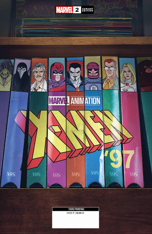 X-MEN '97 #2 MARVEL ANIMATION 3RD PRINTING VARIANT