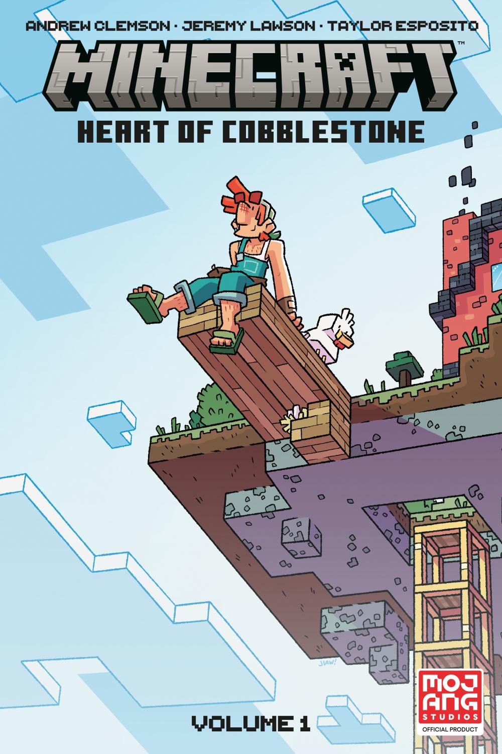 MINECRAFT HEART OF COBBLESTONE VOLUME 1 TP cover image