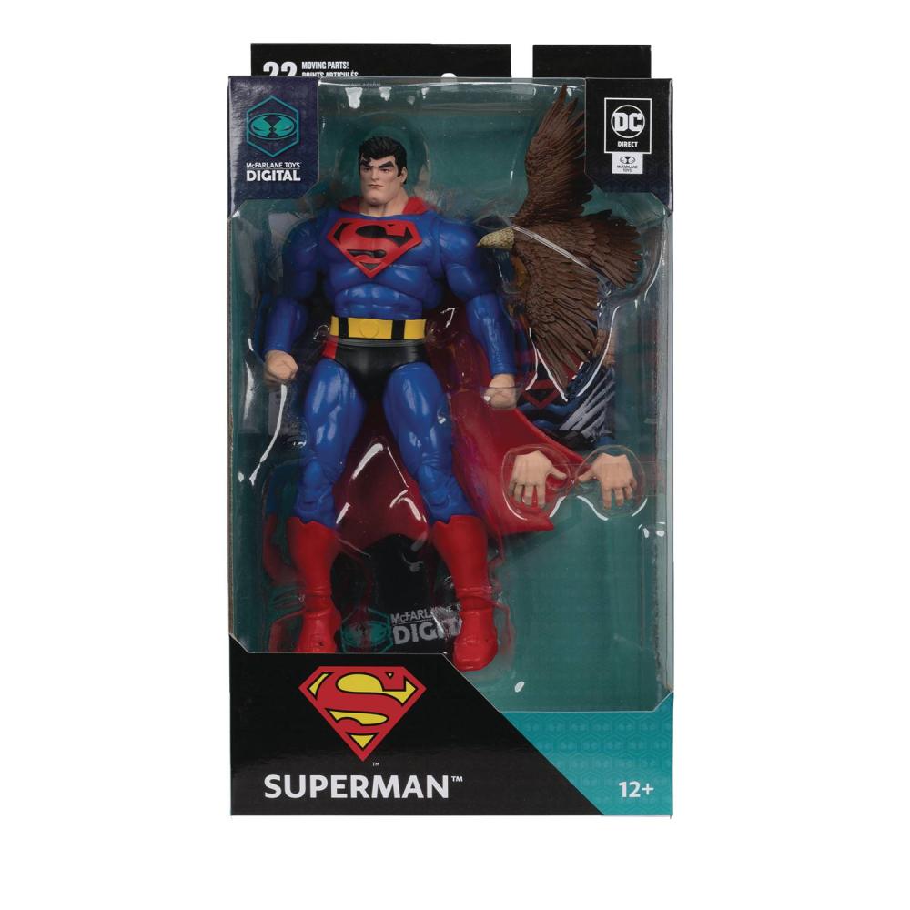 DC MCFARLANE DIGITAL SUPERMAN OUR WORLDS AT WAR