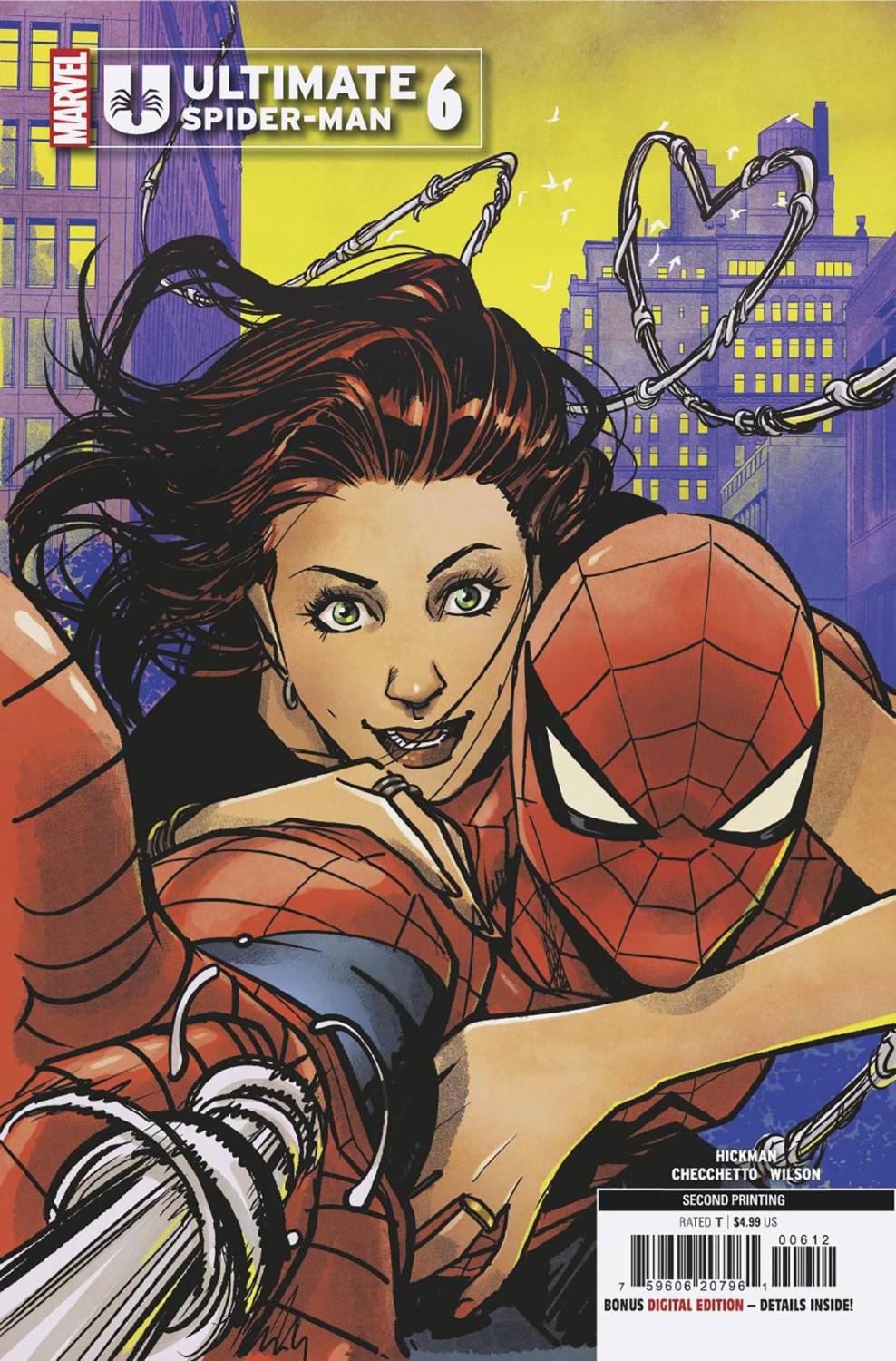 ULTIMATE SPIDER-MAN #6 TAKESHI MIYAZAWA 2ND PRINTING VARIANT