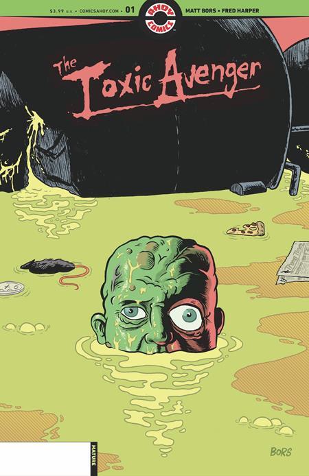 TOXIC AVENGER #1 CVR B 3 COPY MATT BORS UNLOCK VAR OF 5