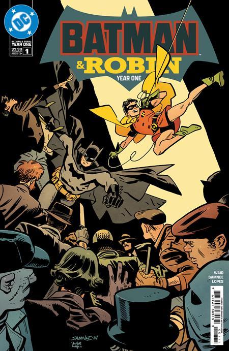 BATMAN AND ROBIN YEAR ONE #1 CVR A CHRIS SAMNEE OF 12 cover image