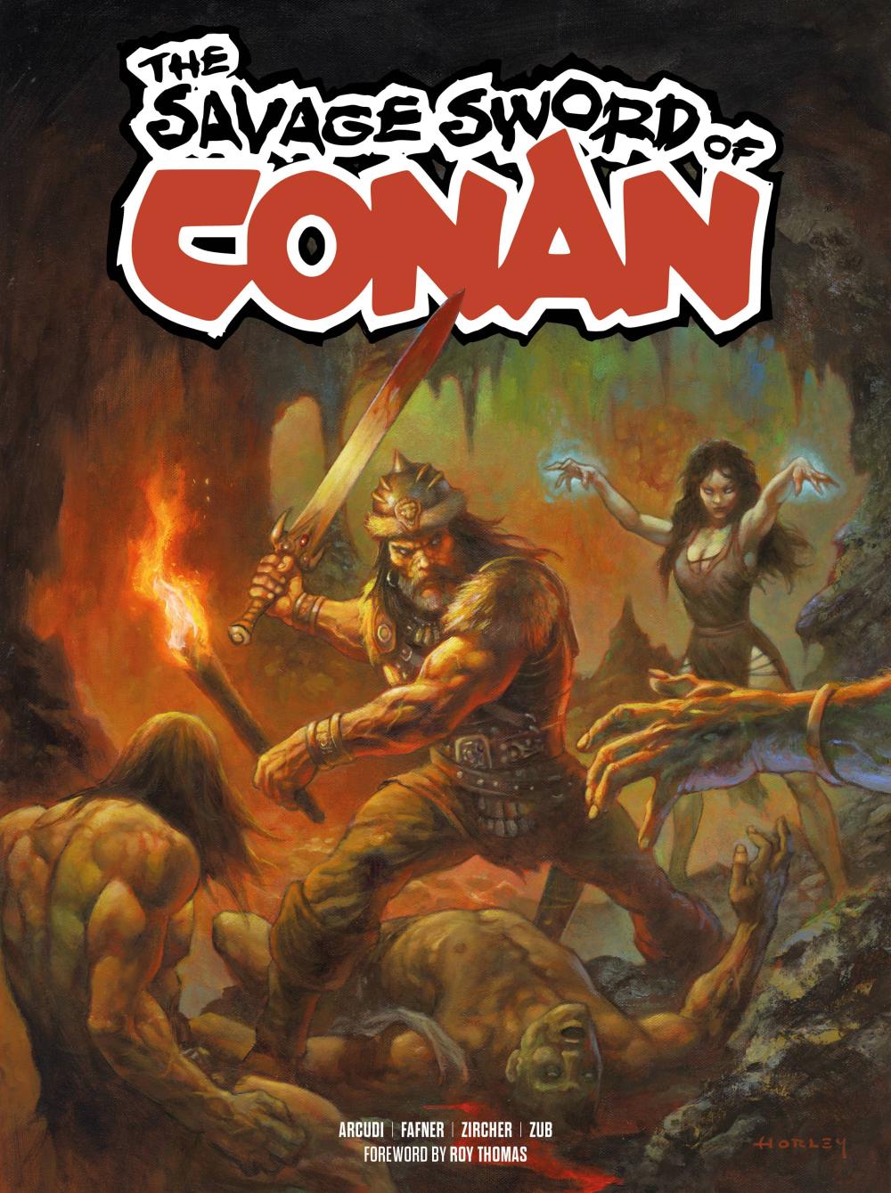 SAVAGE SWORD OF CONAN #5 CVR B HORLEY OF 6