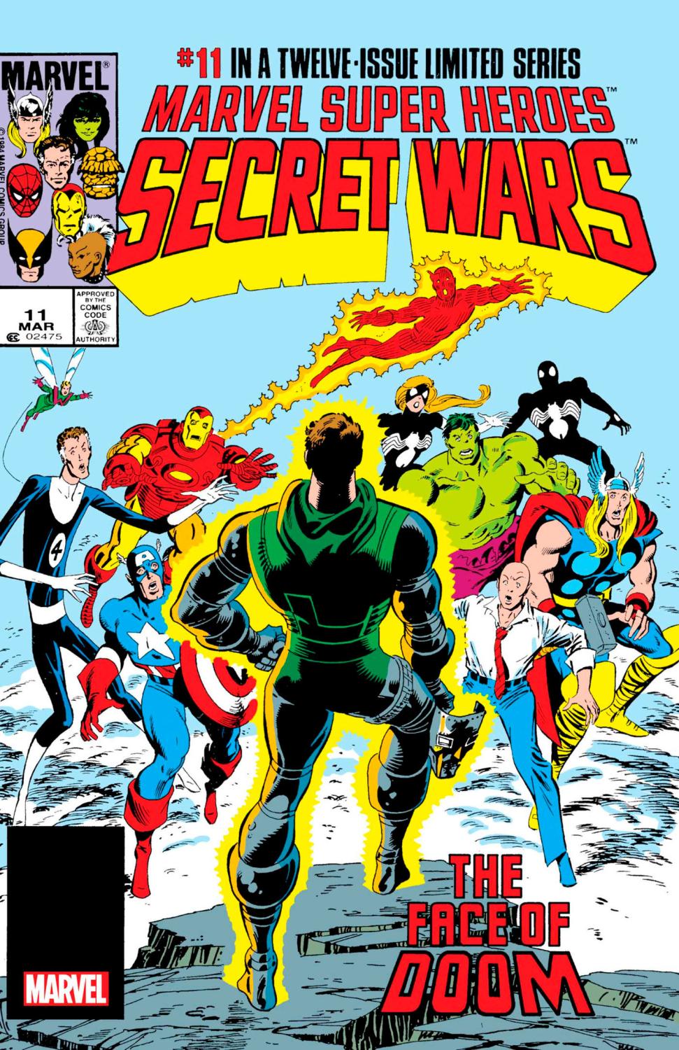 MARVEL SUPER HEROES SECRET WARS #11 FACSIMILE EDITION CVR A