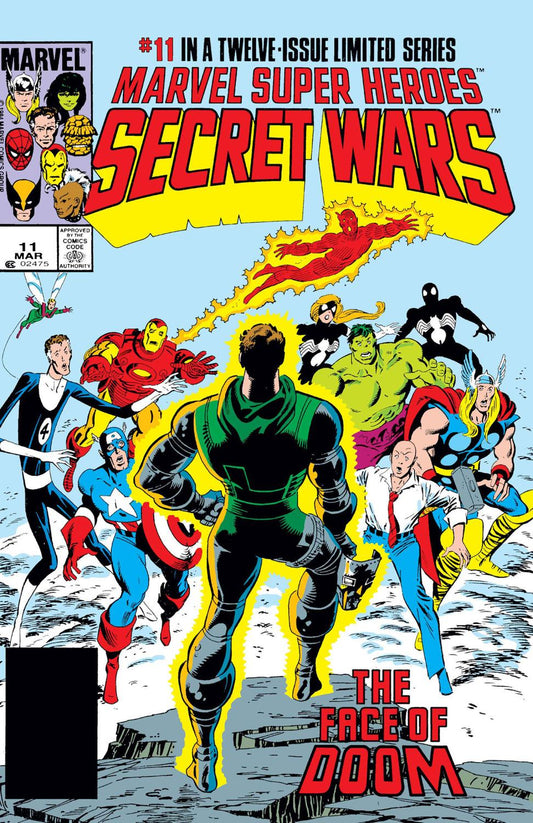 MARVEL SUPER HEROES SECRET WARS #11 FACSIMILE EDITION FOIL VAR CVR B