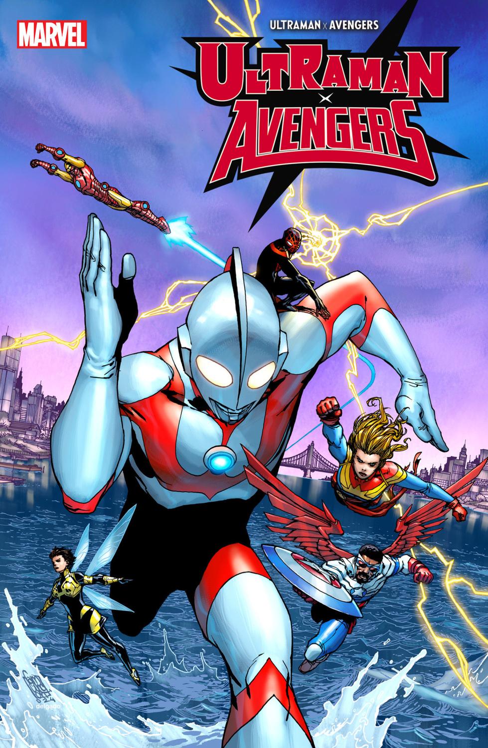 ULTRAMAN X THE AVENGERS #3 GIUSEPPI CAMUNCOLI VAR CVR B