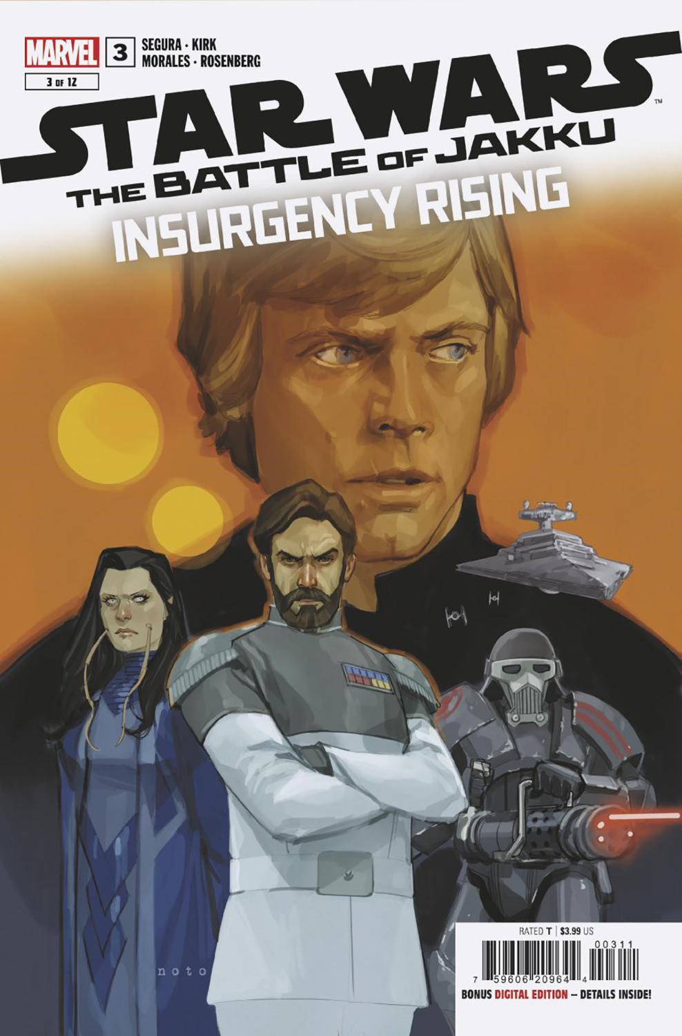 STAR WARS BATTLE OF JAKKU - INSURGENCY RISING #3 CVR A