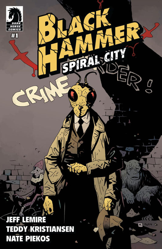 BLACK HAMMER SPIRAL CITY #1 CVR B MIKE MIGNOLA