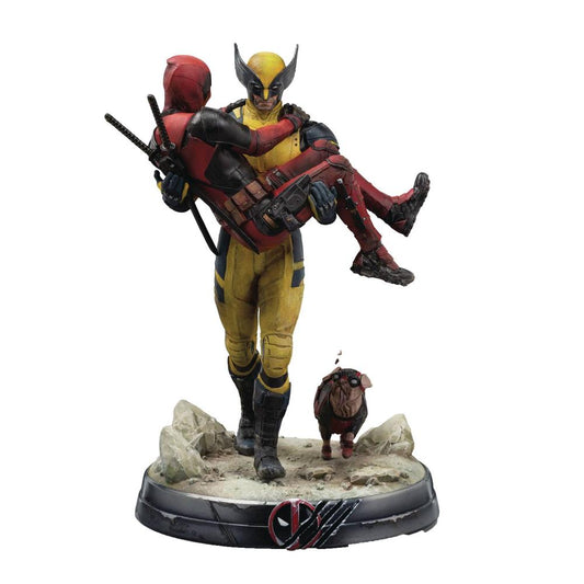 MARVEL DEADPOOL AND WOLVERINE 1 10 SCALE STATUE