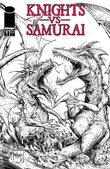 KNIGHTS VS SAMURAI #1 CVR C TODD MCFARLANE VAR