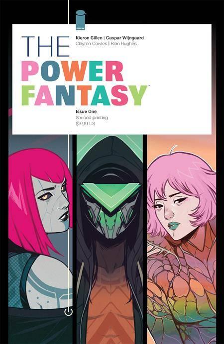 POWER FANTASY #1 2ND PRINT CVR B