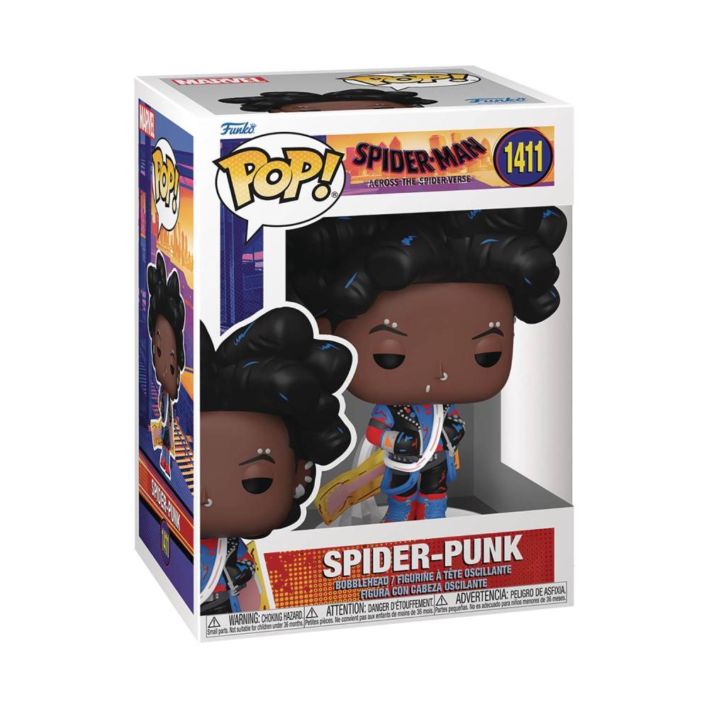 POP MARVEL SPIDER-MAN SPIDER-VERSE SPIDER-PUNK