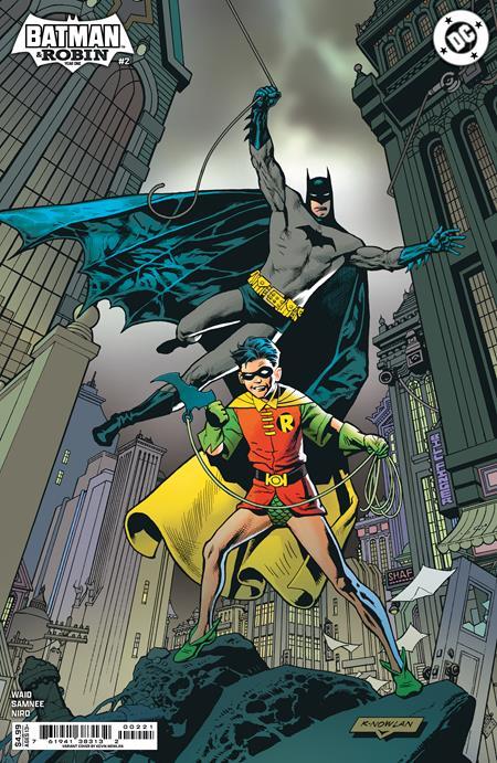 BATMAN AND ROBIN YEAR ONE #2 CVR B KEVIN NOWLAN CARD STOCK VAR OF 12