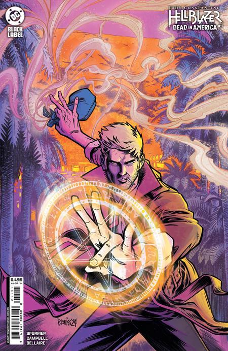 JOHN CONSTANTINE HELLBLAZER DEAD IN AMERICA #11 CVR B DANIEL BAYLISS VAR OF 11