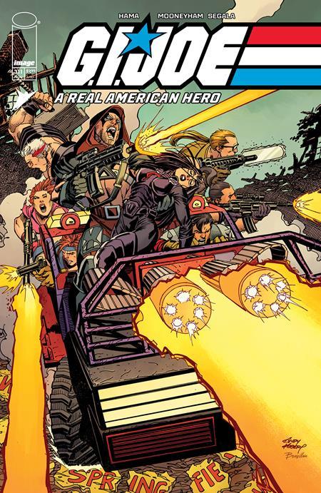 GI JOE A REAL AMERICAN HERO #311 CVR A ANDY KUBERT AND TAMRA BONVILLAIN