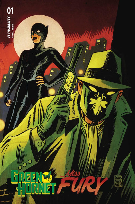 GREEN HORNET MISS FURY #1 CVR A FRANCAVILLA