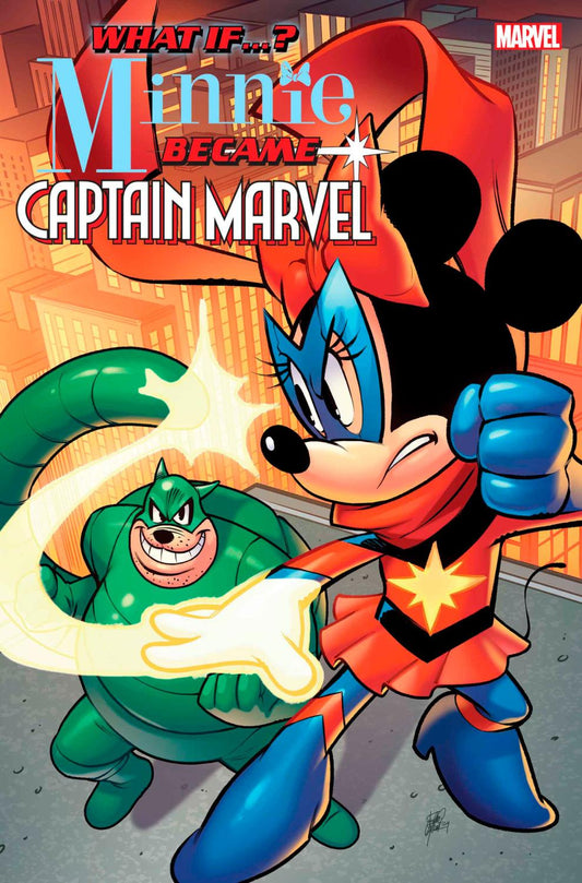 MARVEL AND DISNEY WHAT IF MINNIE BECAME CAPTAIN MARVEL #1 ELENA CASAGRANDE VA RIANT CVR E