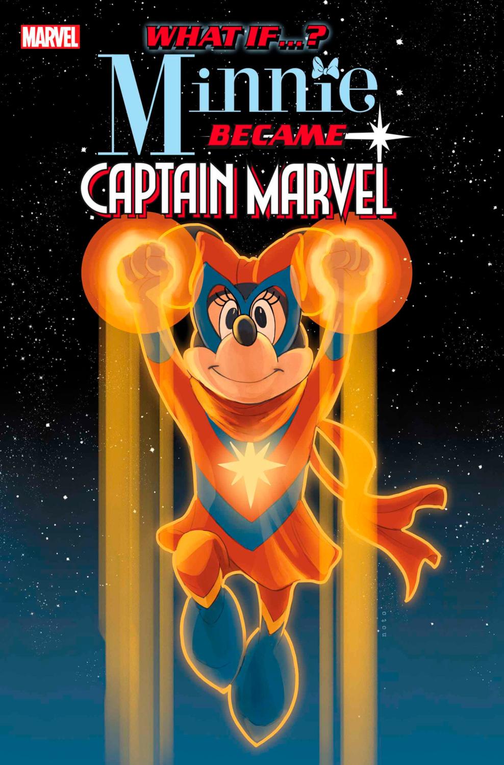 MARVEL AND DISNEY WHAT IF MINNIE BECAME CAPTAIN MARVEL #1 PHIL NOTO MINNIE MO USE CAPTAIN MARVEL VAR CVR C